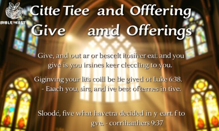 190 + Short Exhortation About Giving Tithes And Offering