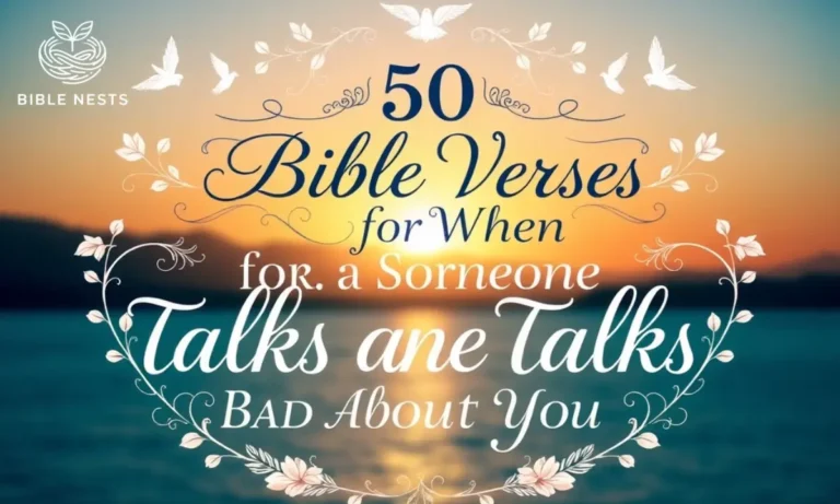 50 Bible Verses For When Someone Talks Bad About You