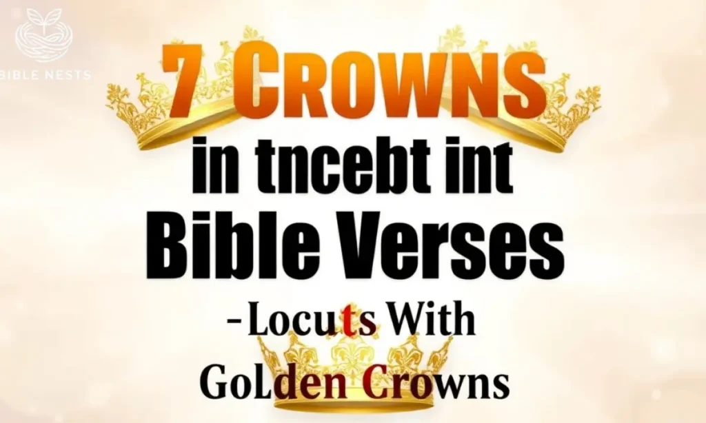 7 Crowns in the Bible Verses – Locusts With Golden Crowns