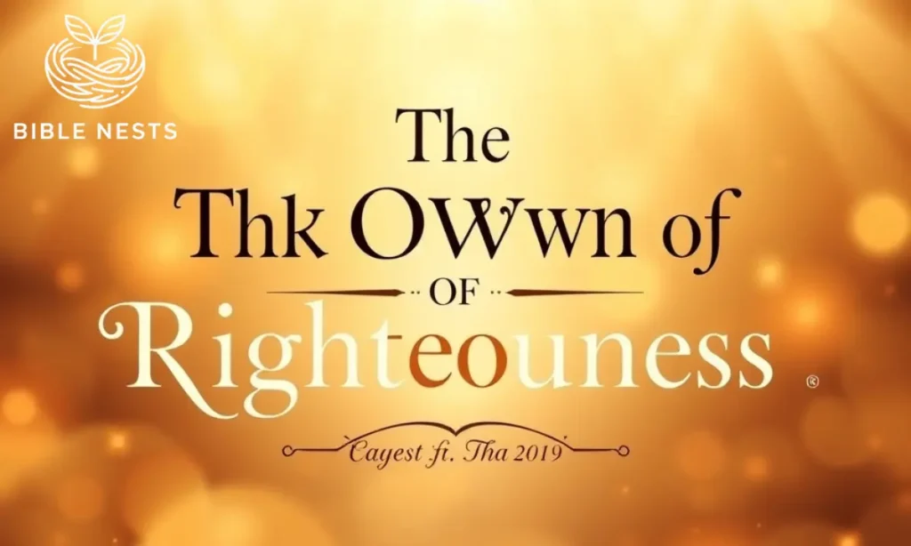 7 Crowns in the Bible Verses – The Crown of Righteousnessg