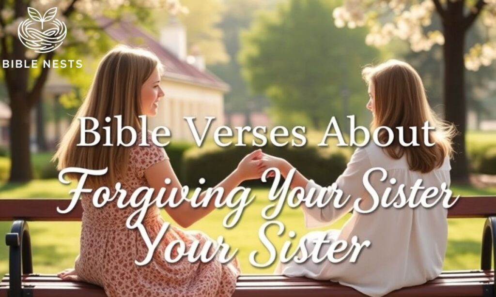 Bible Verses About Forgiving Your Sister