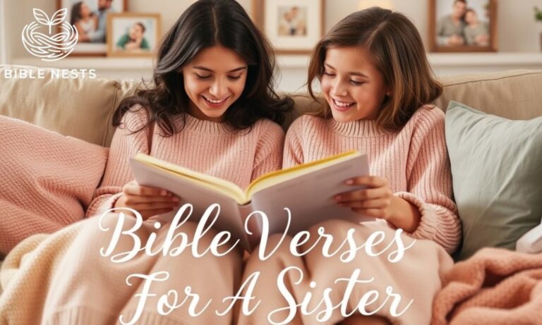 Bible Verses For A Sister