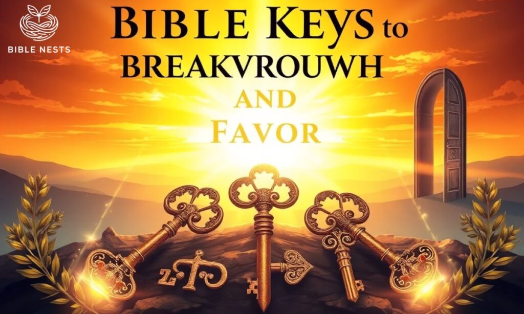 Biblical Keys to Breakthrough and Favor