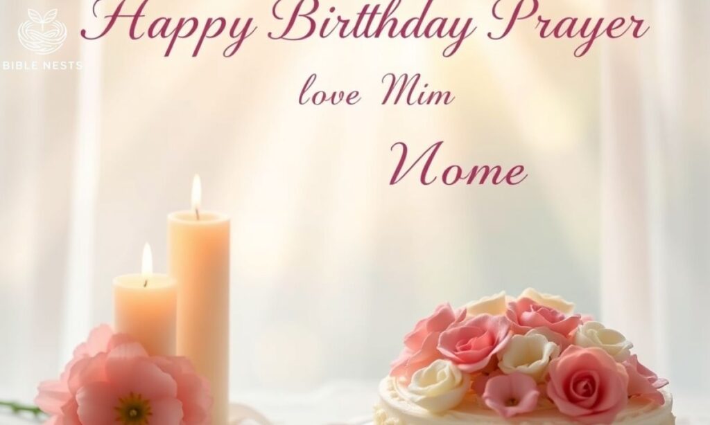 Birthday Prayer for My Mother