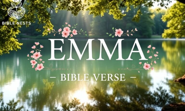 EMMA BIBLE VERSE