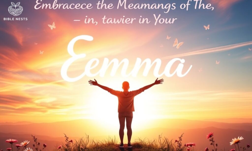 Embrace the Meaning of Emma in Your Life