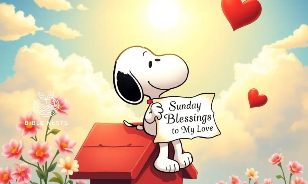 Snoopy Sunday Blessings to My Love