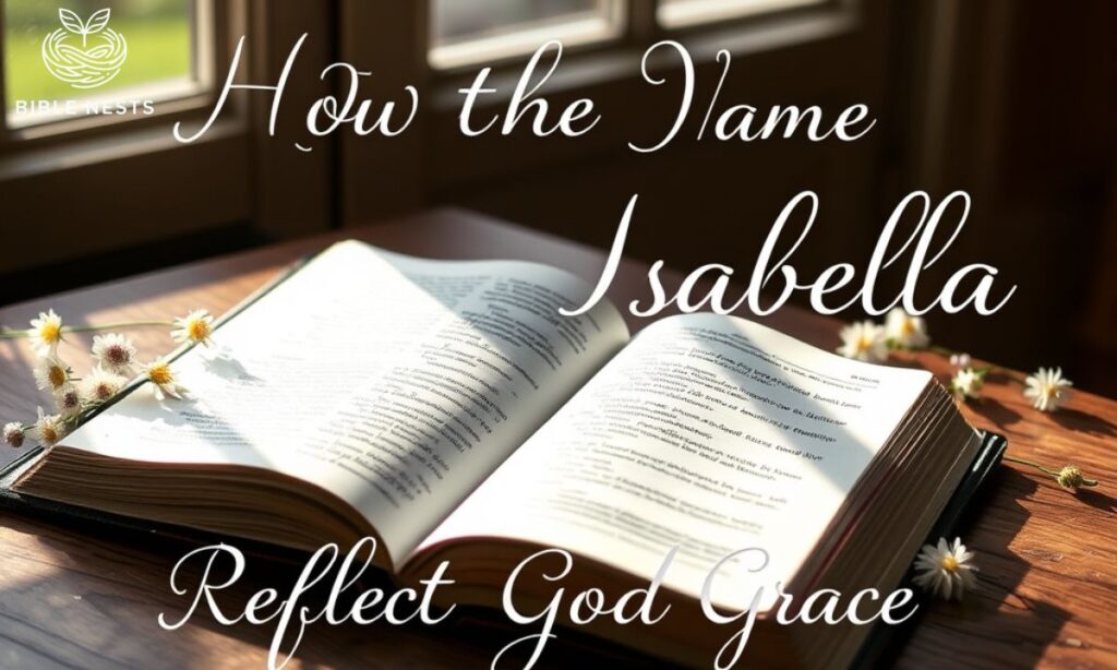 How the Name Isabella Reflects God's Grace