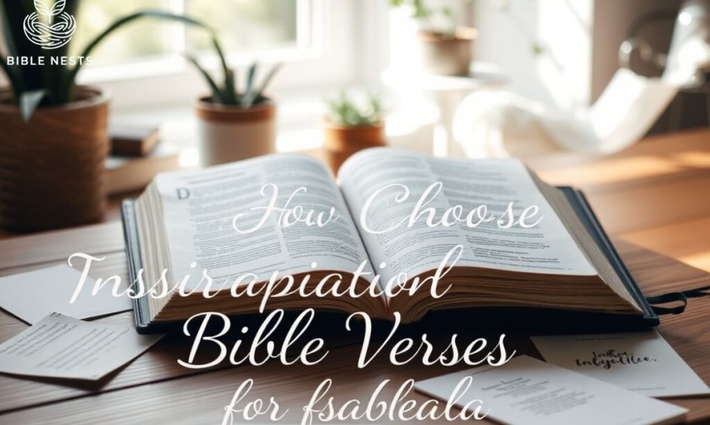 How to Choose Inspirational Bible Verses for Isabella