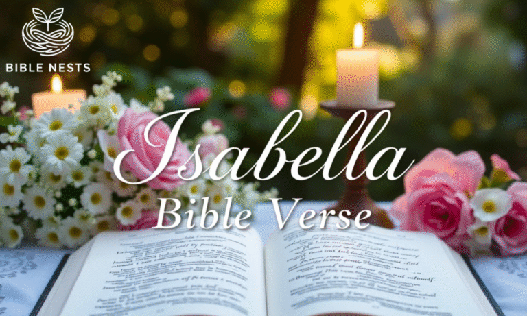 ISABELLA BIBLE VERSE