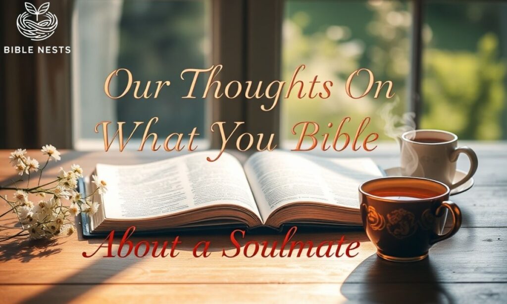 Our Thoughts On What the Bible Says About a Soulmate