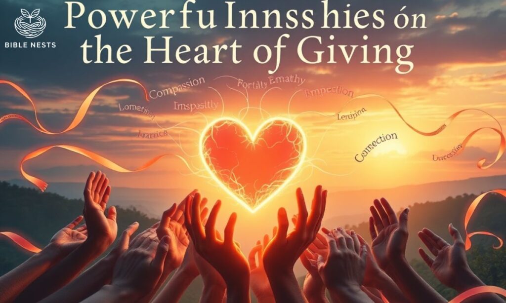 Powerful Insights on the Heart of Giving
