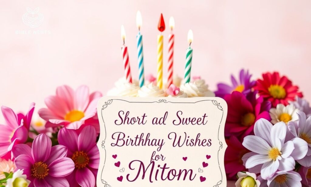 Short and Sweet Birthday Wishes for Mom