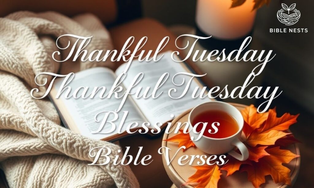 Thankful Tuesday Blessings Bible Verses