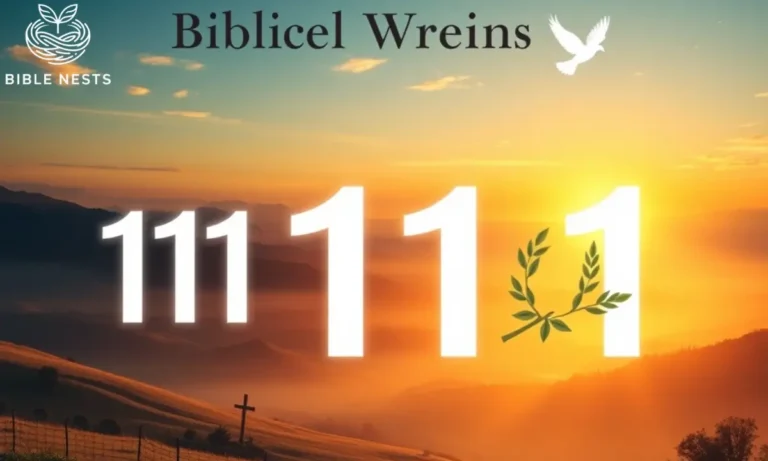 The Biblical Meaning of Number 111