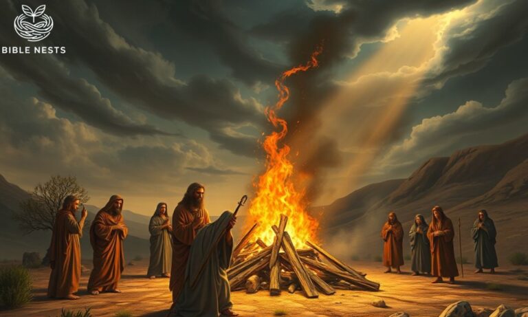Who Was the First Person Cremated in the Bible