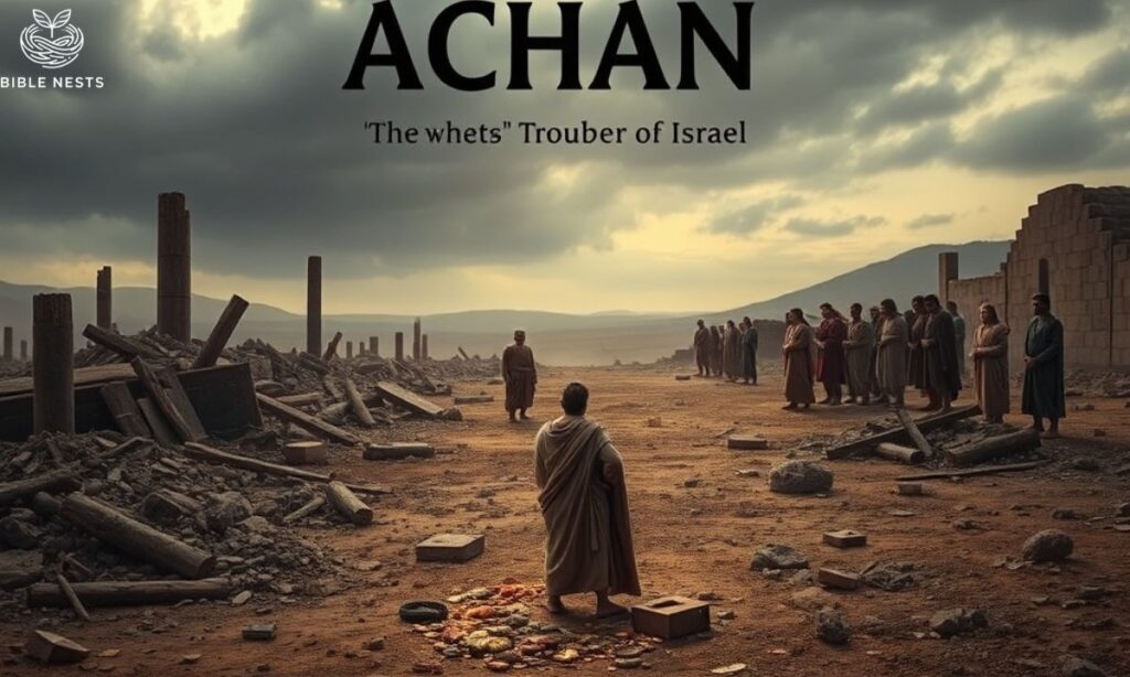 Who Was the First Person Cremated in the Bible — Achan — The “Troubler of Israel”