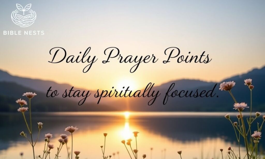 Daily Pornography Prayer Points to Stay Spiritually Focused