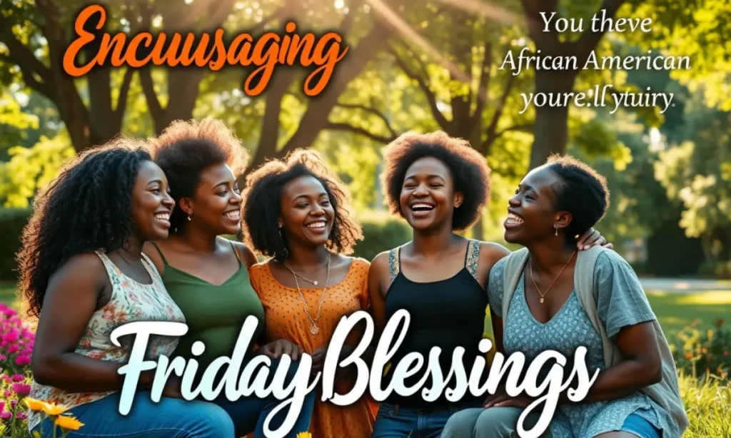 Encouraging African American Friday Blessings for Positivity