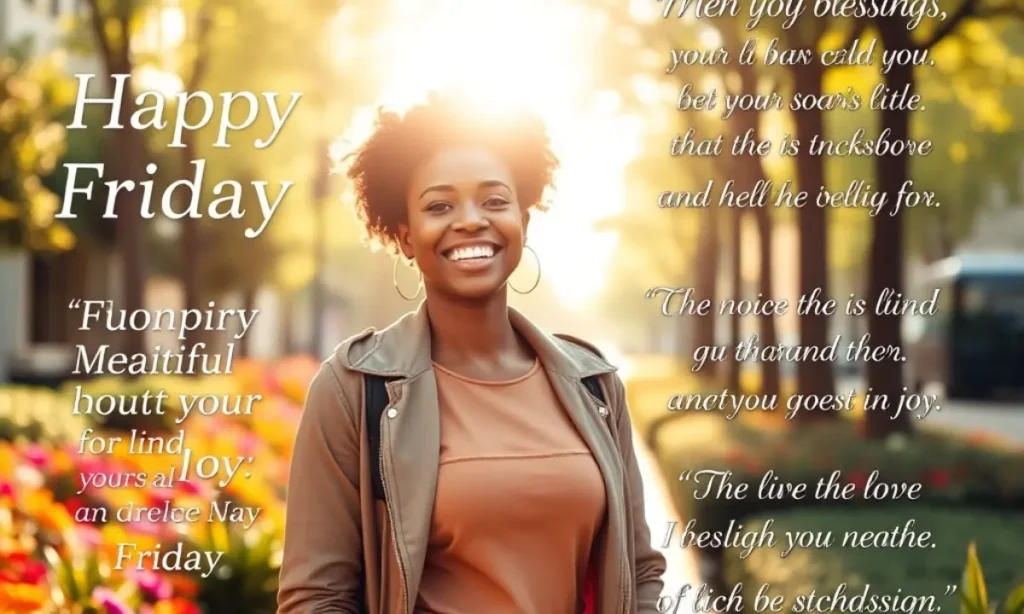 Happy Friday Black Woman Quotes and Blessings