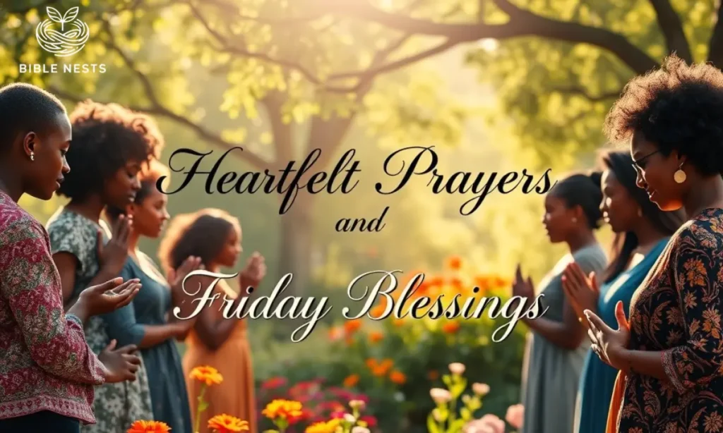 Heartfelt Prayers with African American Friday Blessings