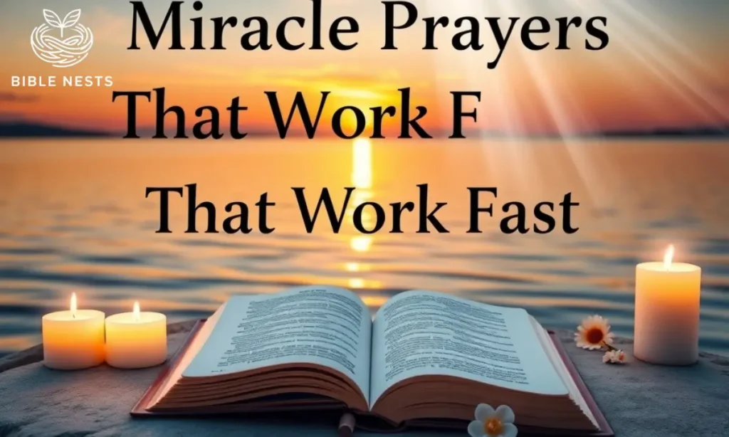 Miracle Prayers That Work Fast