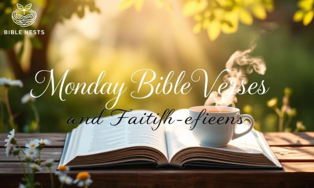 Monday Bible Verses and Faith-Filled Reflections