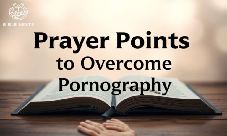 Pornography Prayer Points With Scriptures