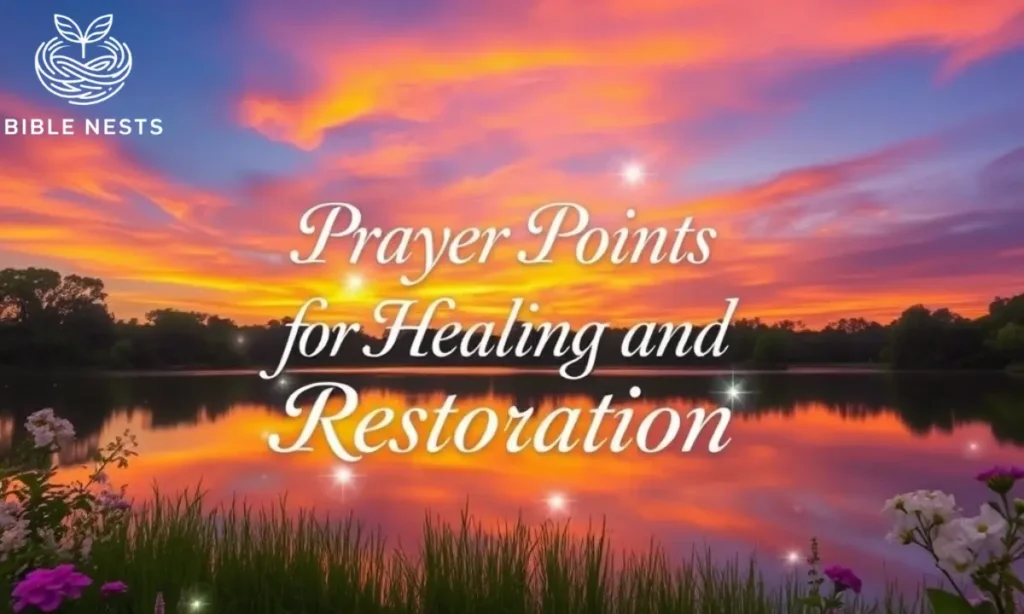 Pornography Prayer Points for Healing and Restoration