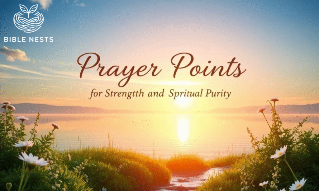 r Points for Strength and Spiritual Purity