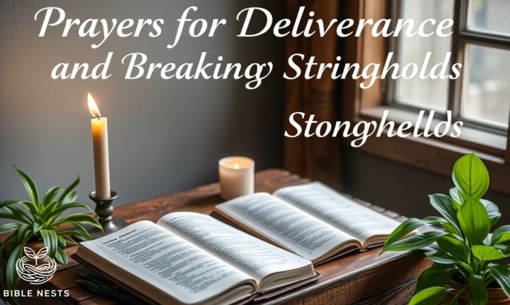 Prayers for Deliverance and Breaking Strongholds