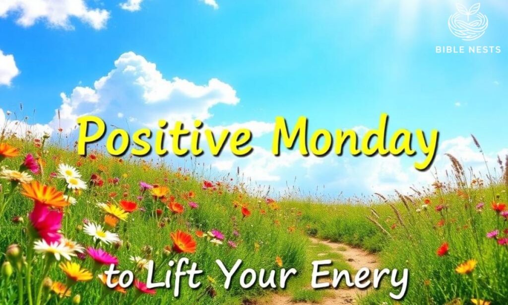 Positive Monday Blessings to Lift Your Energy