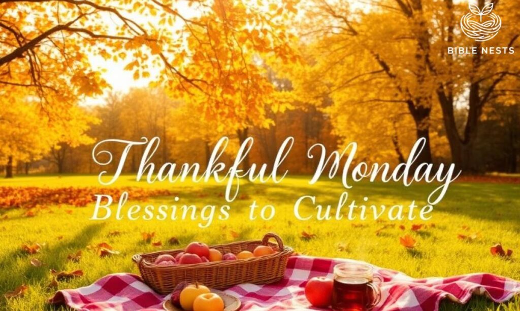 Thankful Monday Blessings to Cultivate Gratitude