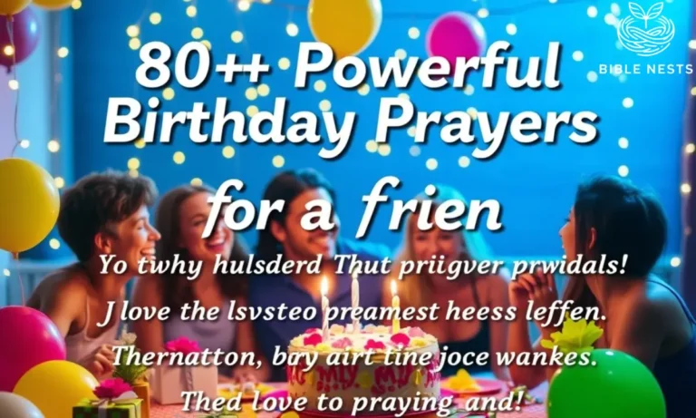 80+ Powerful Birthday Prayers for a Friend