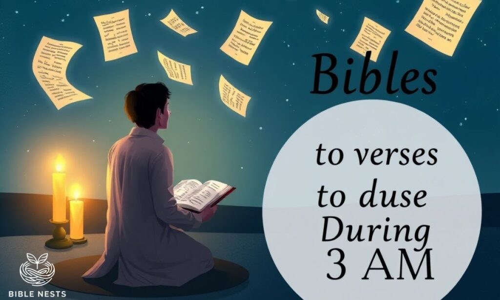 Bible Verses to Use During 3 AM Prayer