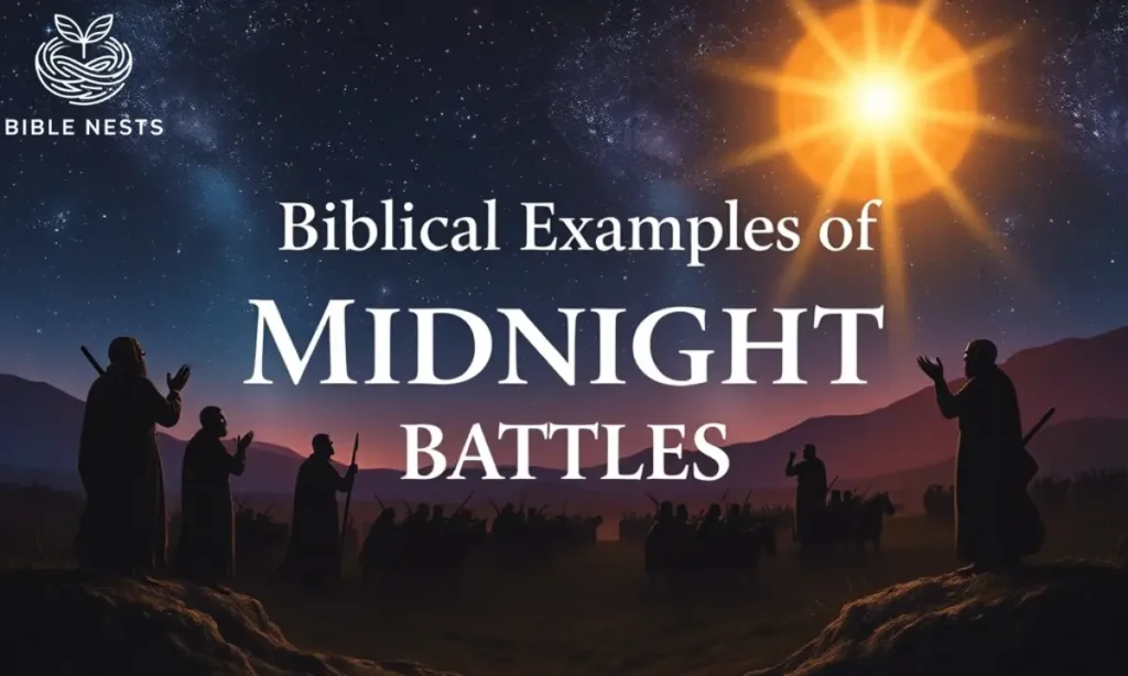 Biblical Examples of Midnight Battles