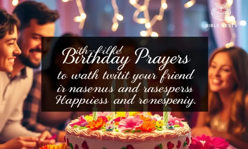 Faith-Filled Birthday Prayers to Wish Your Friend Happiness and Prosperity