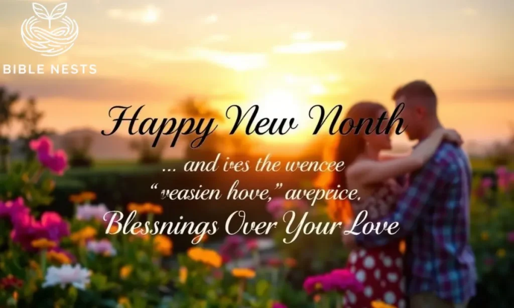 Happy New Month Prayers to Speak Blessings Over Your Love