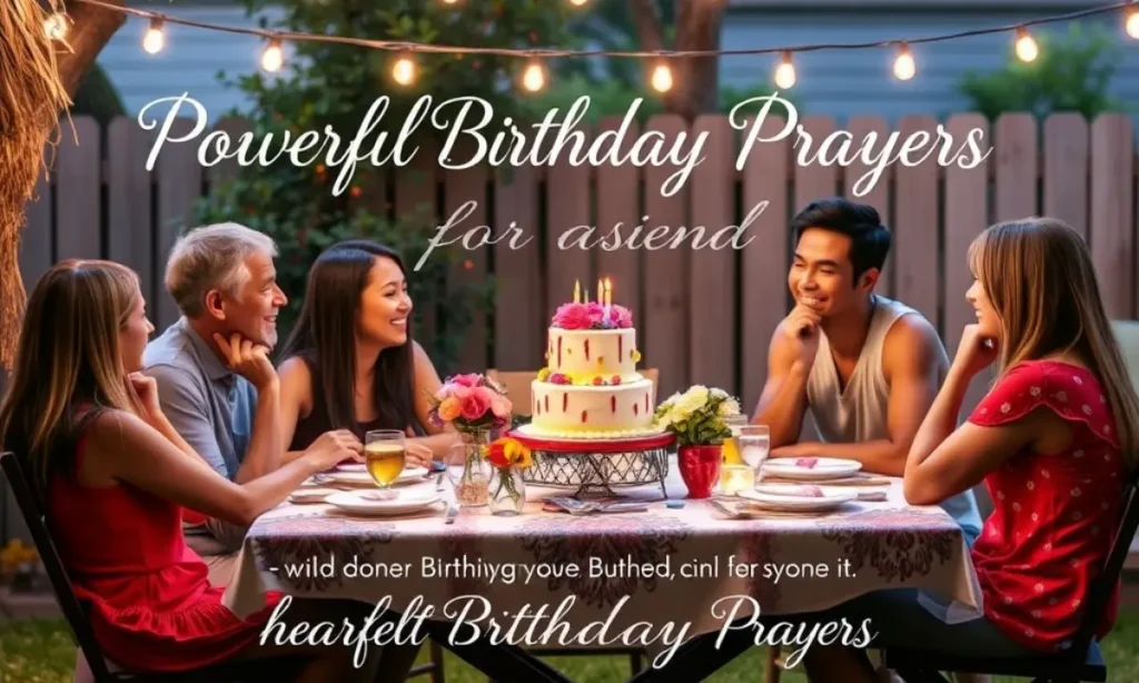 Powerful Birthday Prayers for a Friend