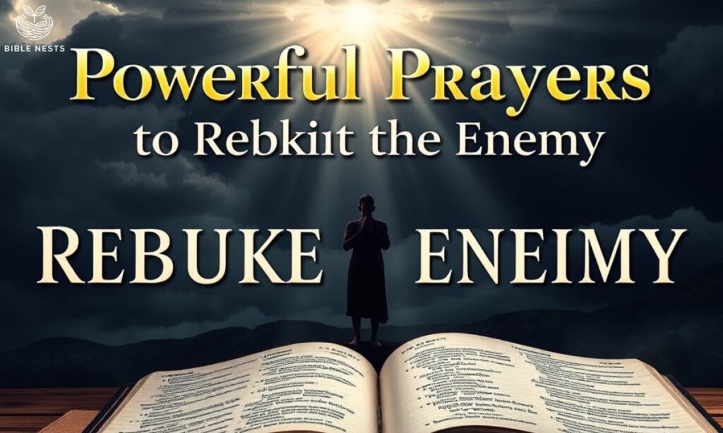 Powerful Prayers to Rebuke the Enemy