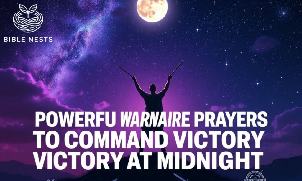 Powerful Warfare Prayers to Command Victory at Midnigh