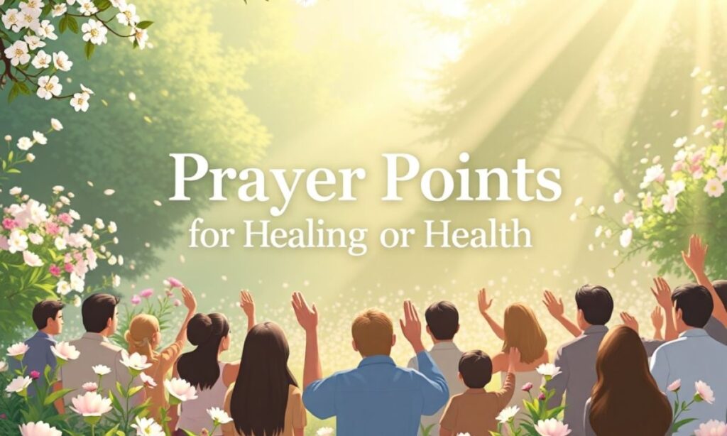 Prayer Points for Healing and Health