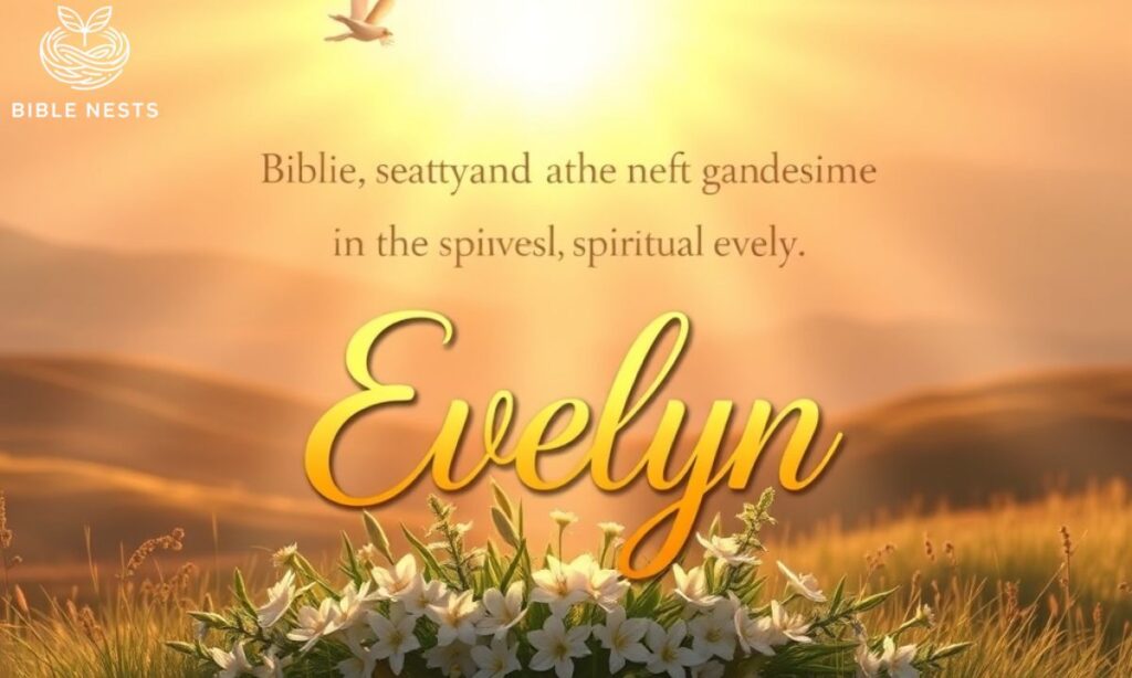 Spiritual Meaning of the Name Evelyn in the Bible