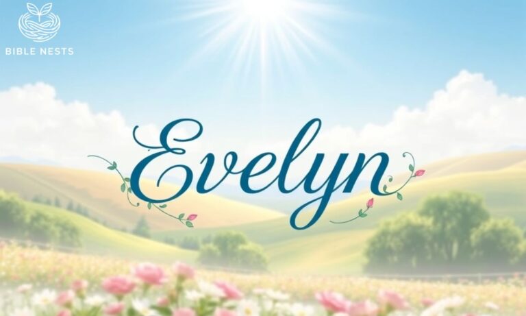 The Wonderful Biblical Meaning of the Name Evelyn Explained