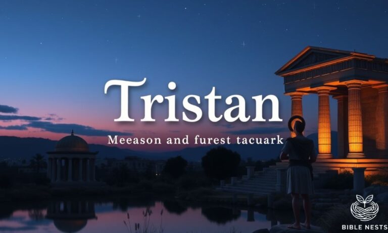 Tristan Meaning in Greek Name Origin, History & Cultural Context