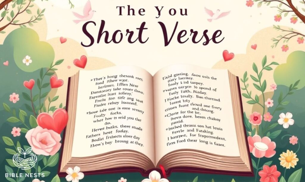 Why Short Bible Verses Matter