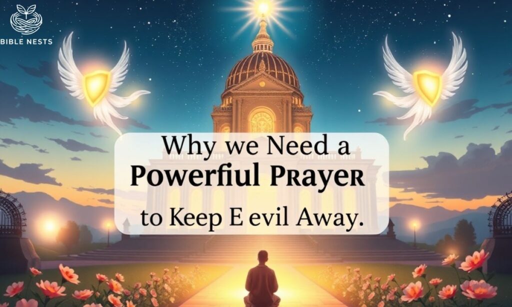 Why We Need a Powerful Prayer to Keep Evil Away