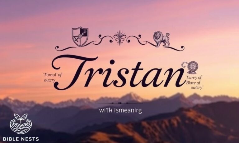 what does the name tristan mean