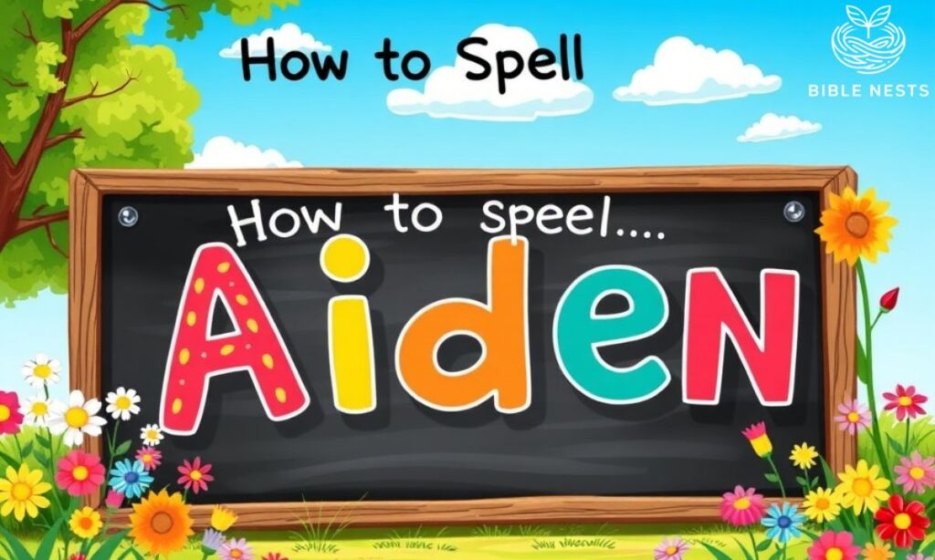 How to Spell Aiden