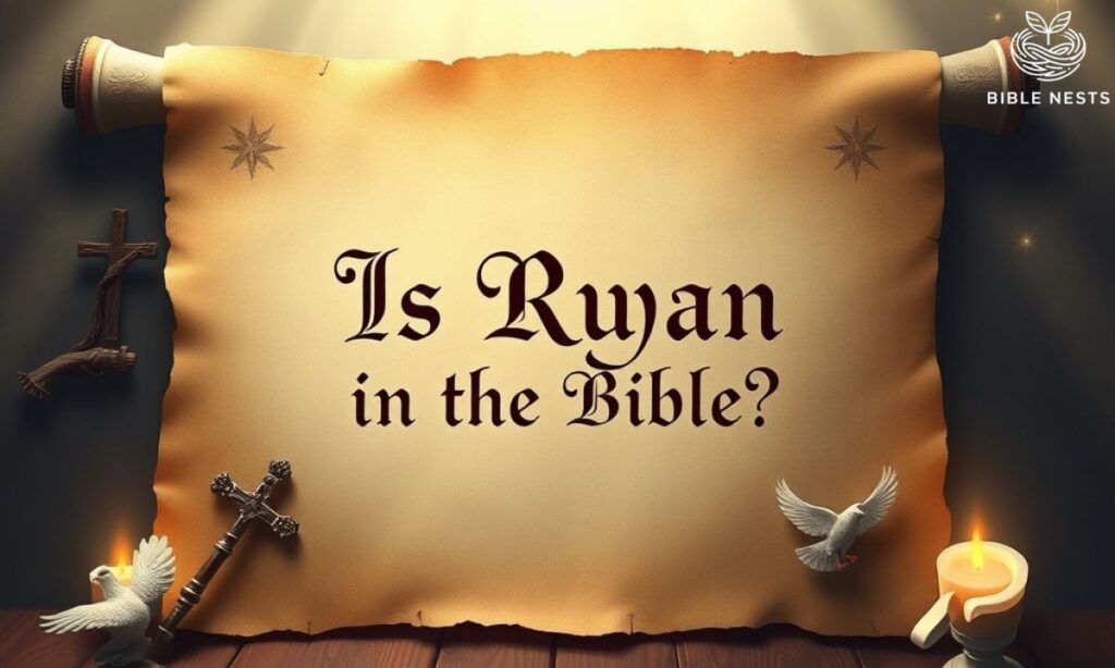 Is Ryan in the Bible?